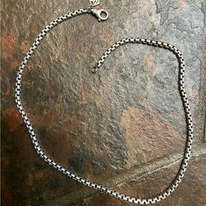 David Yurman Sterling Silver Chain